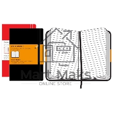 Блокнот Moleskine CLASSIC QP060 Large 130х210 мм, 240 страниц, линейка, твердая обложка, черный