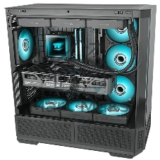 Вентилятор для корпуса Thermaltake CT140 EX Infinity ARGB 140х140x25 черный 4-pin 29.2дБ (упак.:3шт) (CL-F242-PL14SW-A) Ret