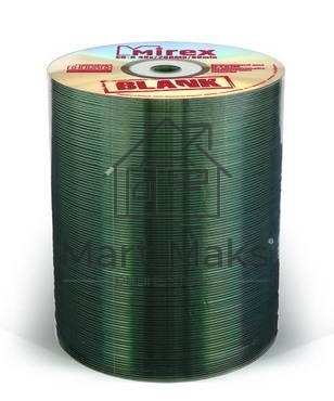 Диск CD-R Mirex 700 Mb, 48х, Shrink (100 шт.), Blank (100/500)