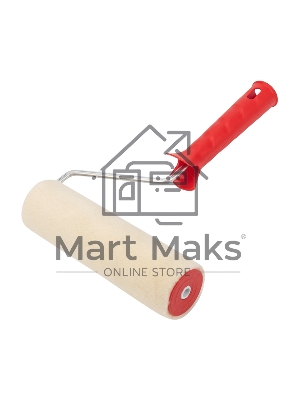 Валик Rexant велюр, ворс 5 мм, ширина ролика 180 мм, Ø 42 мм, бюгель 6 мм