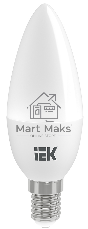 Лампа Iek LLE-C35-7-230-30-E14 светодиодная ECO C35 свеча 7Вт 230В 3000К E14 IEK