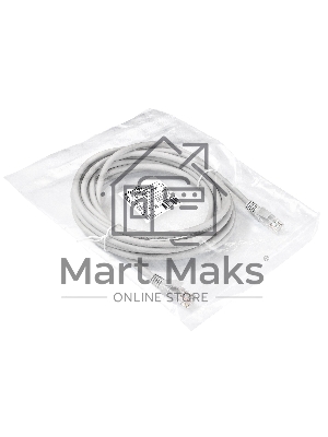 Патч-корд LSZH ExeGate EX290422RUS UTP-RJ45-RJ45-5e-10M-LSZH-GY, UTP, cat.5e, 10м, серый