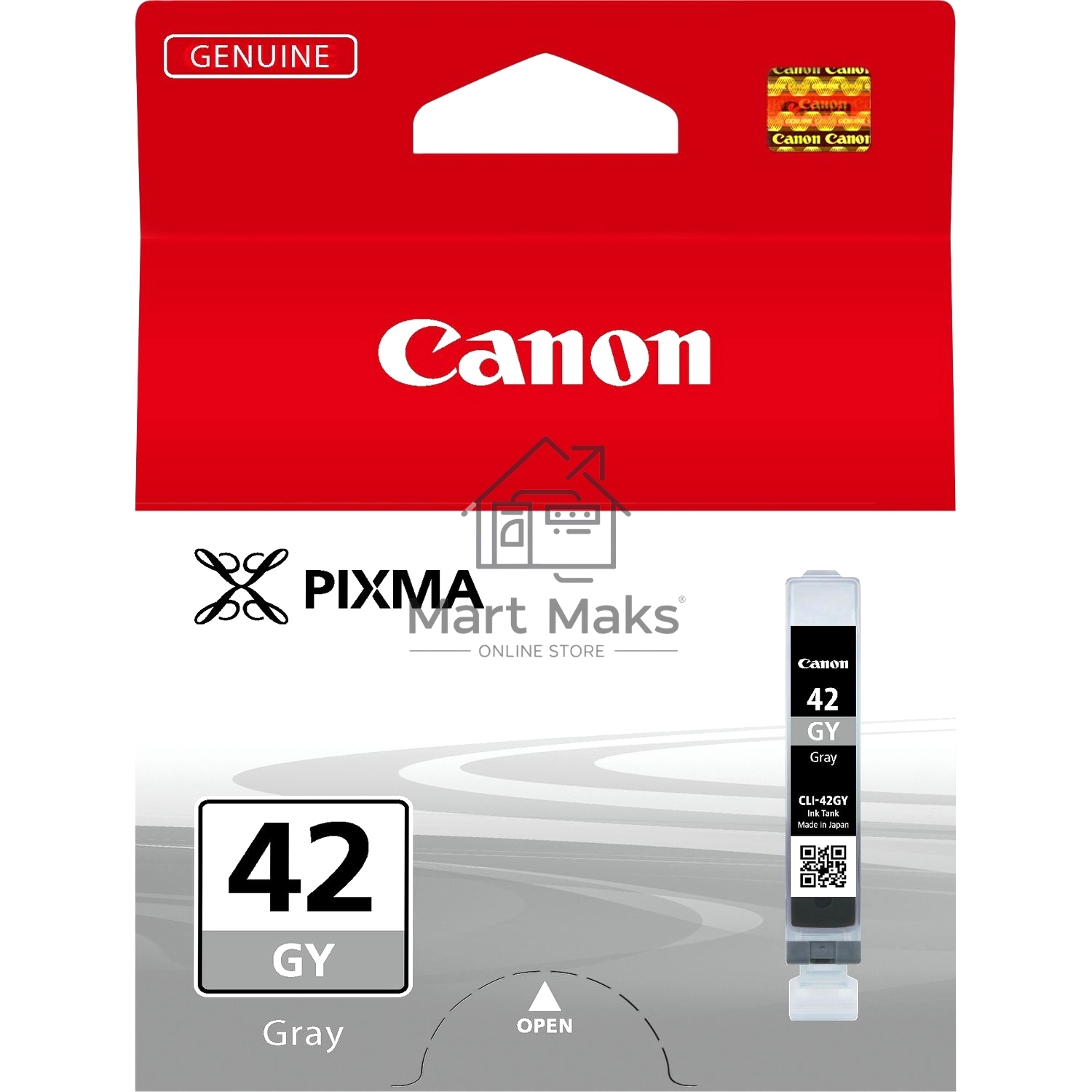 Картридж струйный CLI-42GY (6390B001) для Canon PIXMA PRO-100, серый, 492 стр.