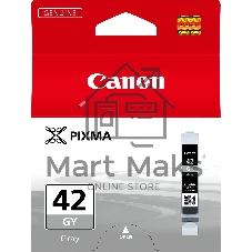Картридж струйный CLI-42GY (6390B001) для Canon PIXMA PRO-100, серый, 492 стр.