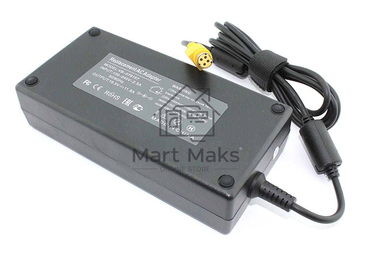 Блок питания (сетевой адаптер) для ноутбуков MSI 19.5V 11.8A 4pin 230W, OEM