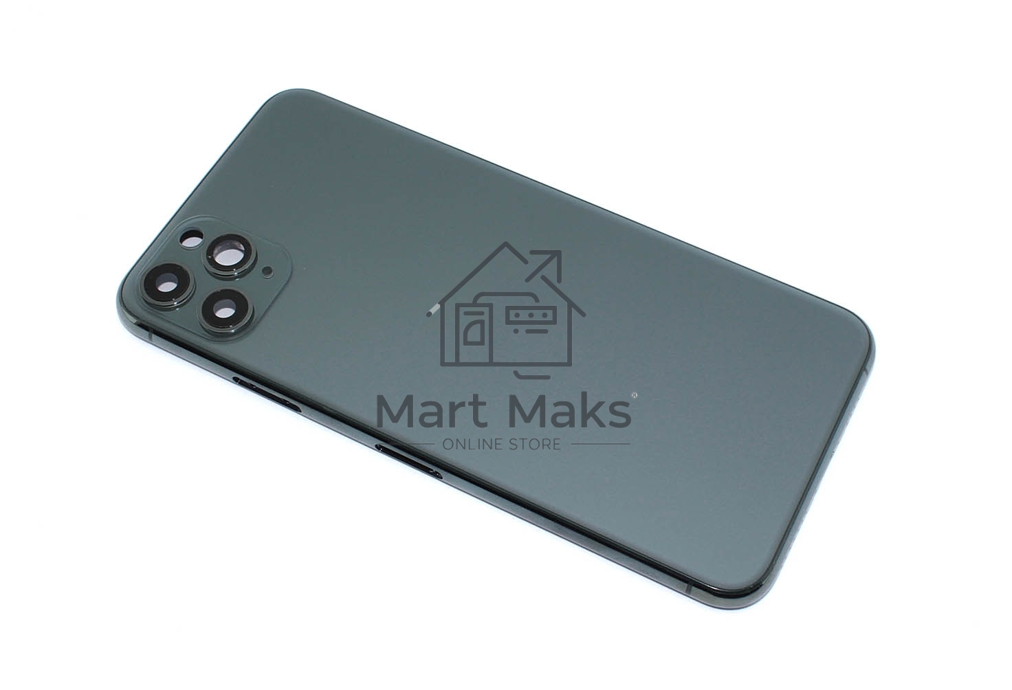 Задняя крышка (корпус) в сборе с рамкой для Apple iPhone 11 Pro Max зеленая