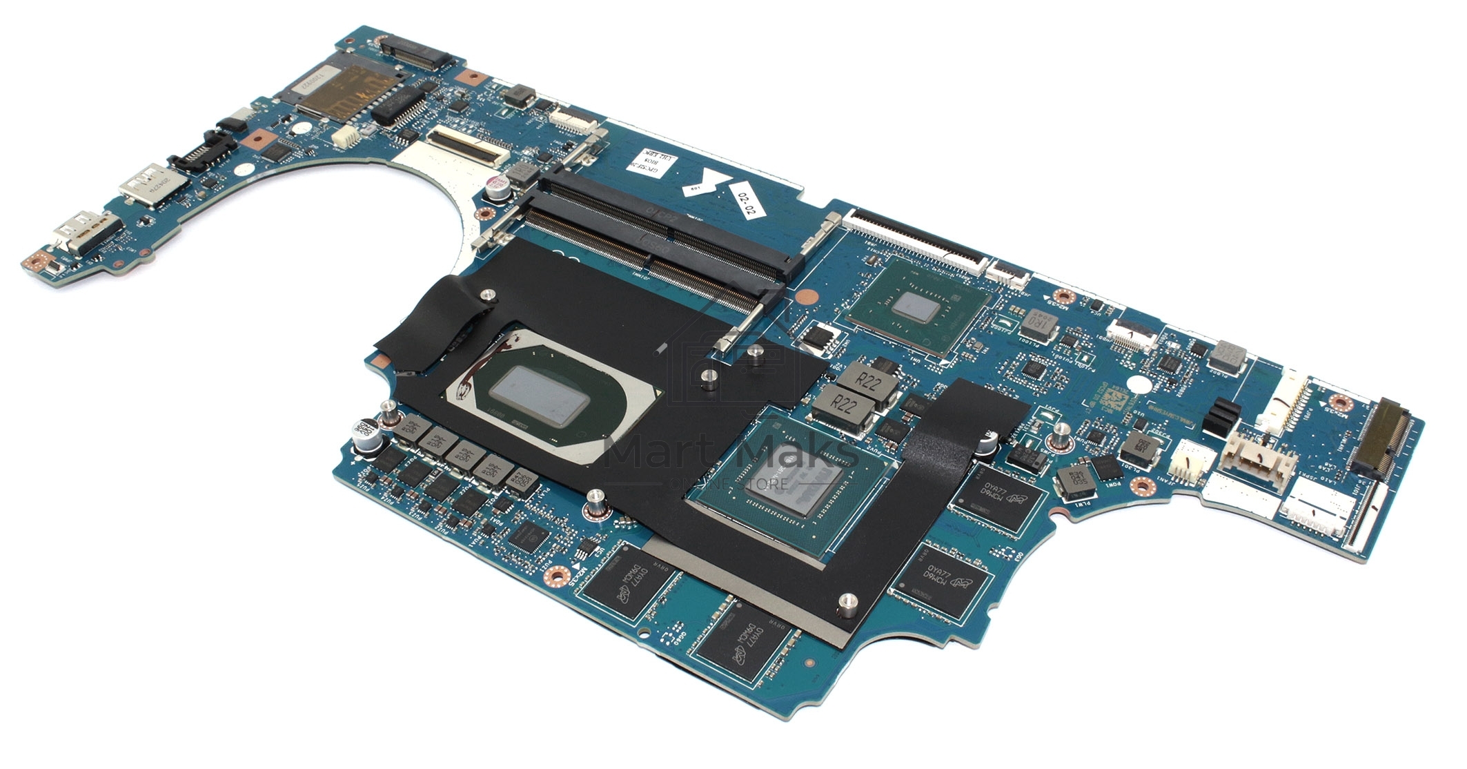 Материнская плата LA-J641P 15-DK i7-10750 GTX 1650 GPC52