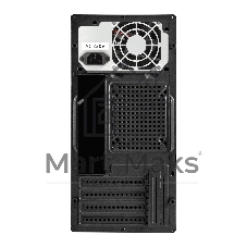 Компьютерный корпус Minitower ExeGate BAA-308MUC-AA500 (mATX, БП AA500 с вент. 8см, 1хUSB+1хUSB 3.0+1хTypeC, HD Audio, черный)