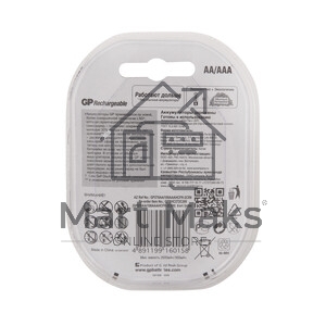 Аккумулятор GP 270AAHC АА+100AAAHC AAA NiMH 2650mAh (4шт)