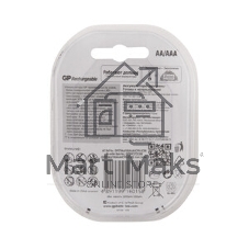 Аккумулятор GP 270AAHC АА+100AAAHC AAA NiMH 2650mAh (4шт)