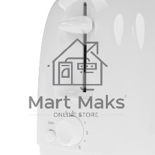 Тостер Maxvi KT723P белый