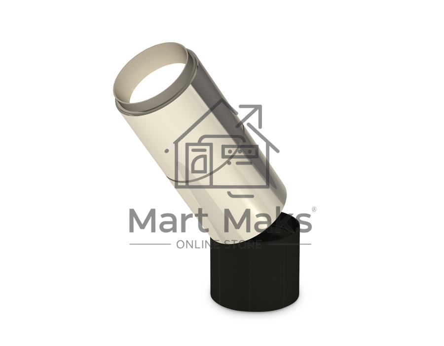 Крепеж накладной поворотный для светильника A2220 WH белый D60*H50mm Out45mm (для корпуса D60mm)