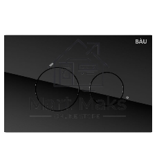 Комплект BAU 6 в 1: инсталляция BAU PRO, унитаз подвесной торнадо Bau Dream Hurricane-2, сиденье дюропласт микролифт, клавиша из стекла Dream, черная