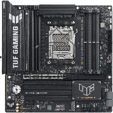 Материнская плата Asus TUF GAMING B850M-PLUS WIFI7, AM5, AMD B850, 4xDDR5, 4xSATA, 3xM.2, 1xPCIe 5.0 x16, 1xPCIe 3.0 x1, 1xDP, 1xHDMI, 1x2.5Gb LAN, Wi-Fi 7, Bluetooth 5.4, 1xUSB-C 20Gbps, 3xUSB-A 10Gbps, 4xUSB-A 5Gbps, 4xUSB-A 2.0, 3x3.5 мм, 7.1, mATX