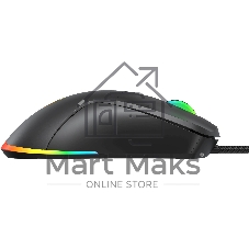 Мышь проводная Oklick 750G черный, 7200 dpi, USB, кнопки - 5