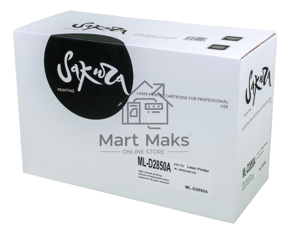 Картридж лазерный Sakura MLD2850A для Samsung ML-2850D/2851ND, черный,2000 к.