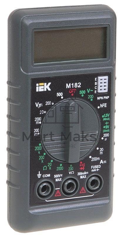 Мультиметр IEK Compact M182цифровой