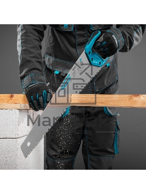 Ножовка Gross 24119 по дереву piranha 550 мм сегм. строение рабочей кромки 7-8 tpi зуб-3d 2-х к. рук