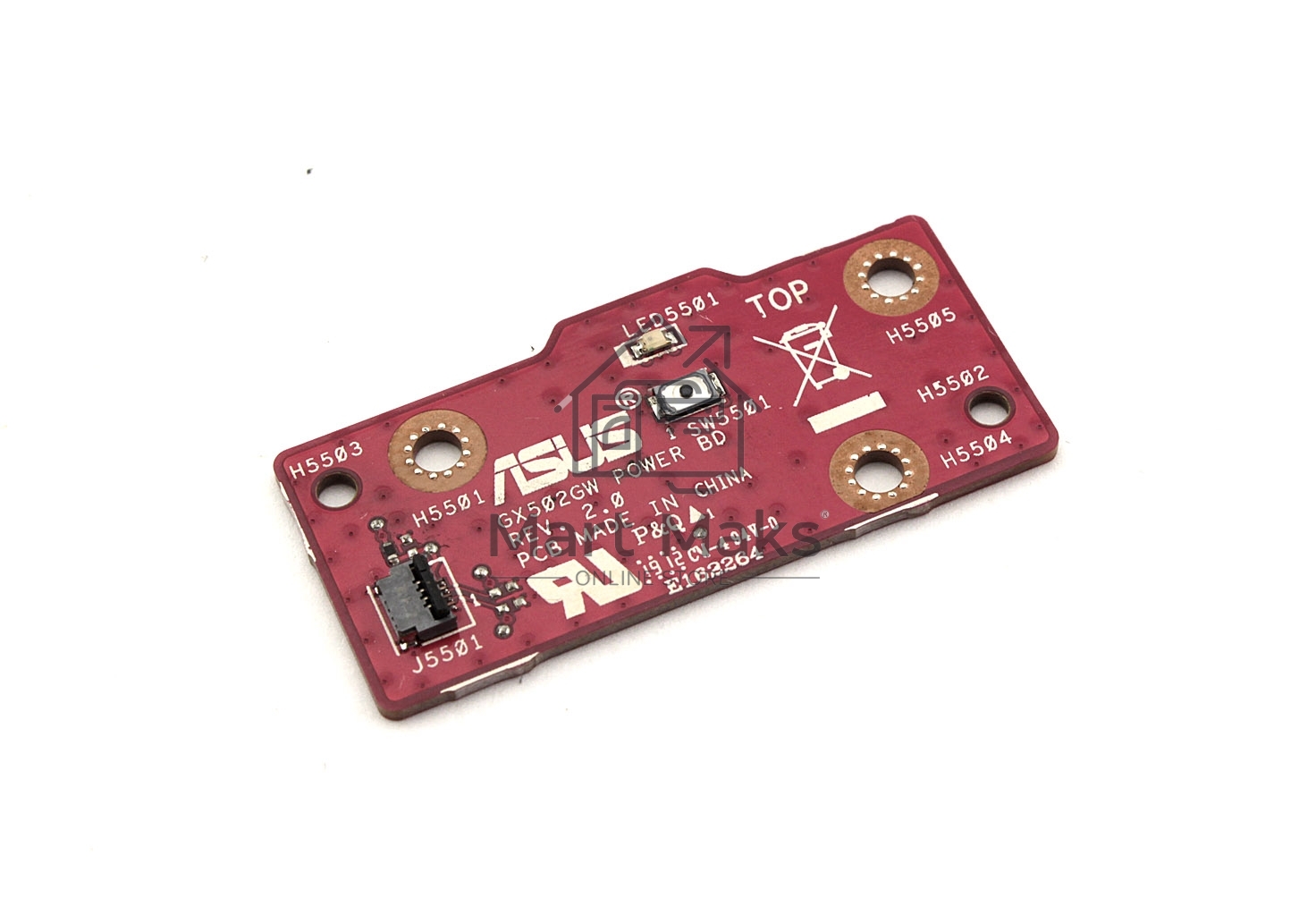 Допплата с кнопкой включения для Asus GU502GV