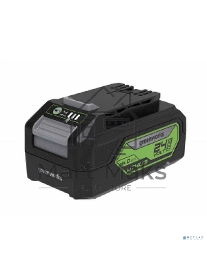 Аккумулятор Greenworks G24B4II 24v, li-ion, 4 А·ч, пиковый ток 55А [2938407]