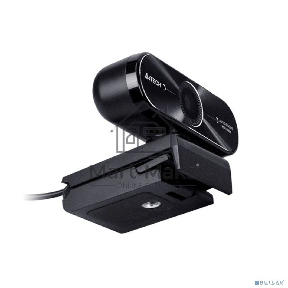 Камера Web A4Tech PK-940HA черный 2Mpix (1920x1080) USB2.0 с микрофоном