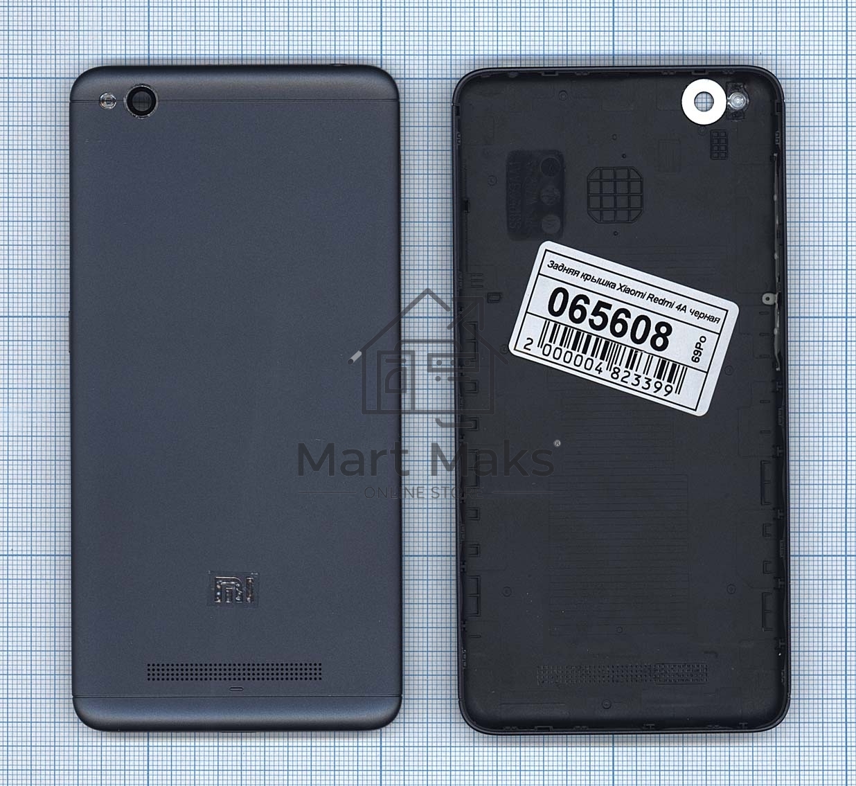 Задняя крышка для Xiaomi Redmi 4A  черный