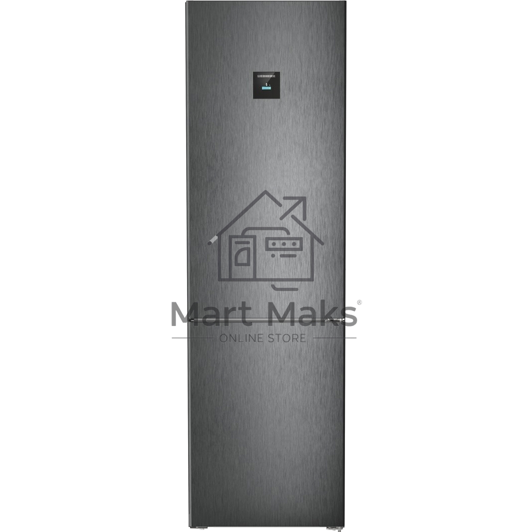 Холодильник Liebherr CBNbdc 573i-22 001 черный двухкамерный 255/94л морозилка снизу, No Frost