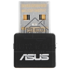 Адаптер Wi-Fi ASUS USB-AX55 NANO 90IG06X0-MO0B00 WI-FI 802.11ax/ac/a/g/n, 400 + 867 Mbps USB 3.0 Adapter + 2 антенны