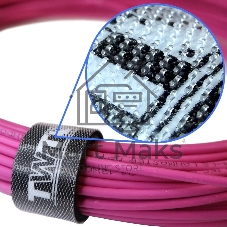 Хомут-липучка Lanmaster TWT-VCS5M-BL 5000x10мм (упак:1шт) полиамид синий