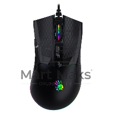 Мышь проводная A4Tech Bloody W90 Pro черный, 16000 dpi, USB, кнопки - 10