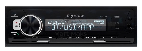 Автомагнитола Prology GT-130 1DIN 4x55Вт