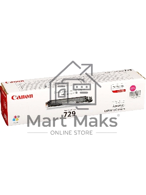Картридж лазерный Canon Cartridge 729M (4368B002) пурпурный (1000 стр.) для Canon i-Sensys LBP-7010C/7018C