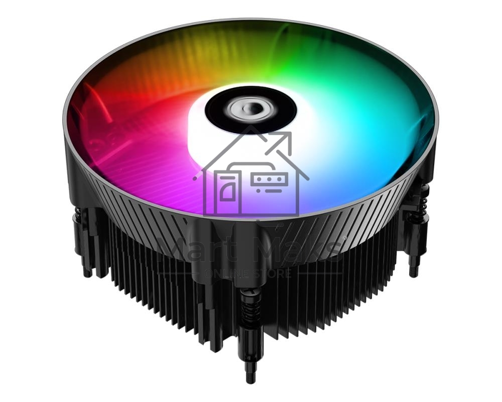 Кулер ID-Cooling DK-07i RAINBOW черный 120мм алюминий 1800rpm 26db 4-pin 125W 60мм