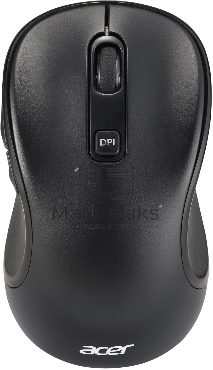 Мышь беспроводная Acer OMR303 черный, 1600 dpi, радиоканал, USB, кнопки - 6