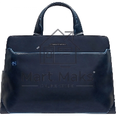 Сумка для ноутбука Piquadro Blue Square CA6590B2/BLU2, натур.кожа, темно-синий