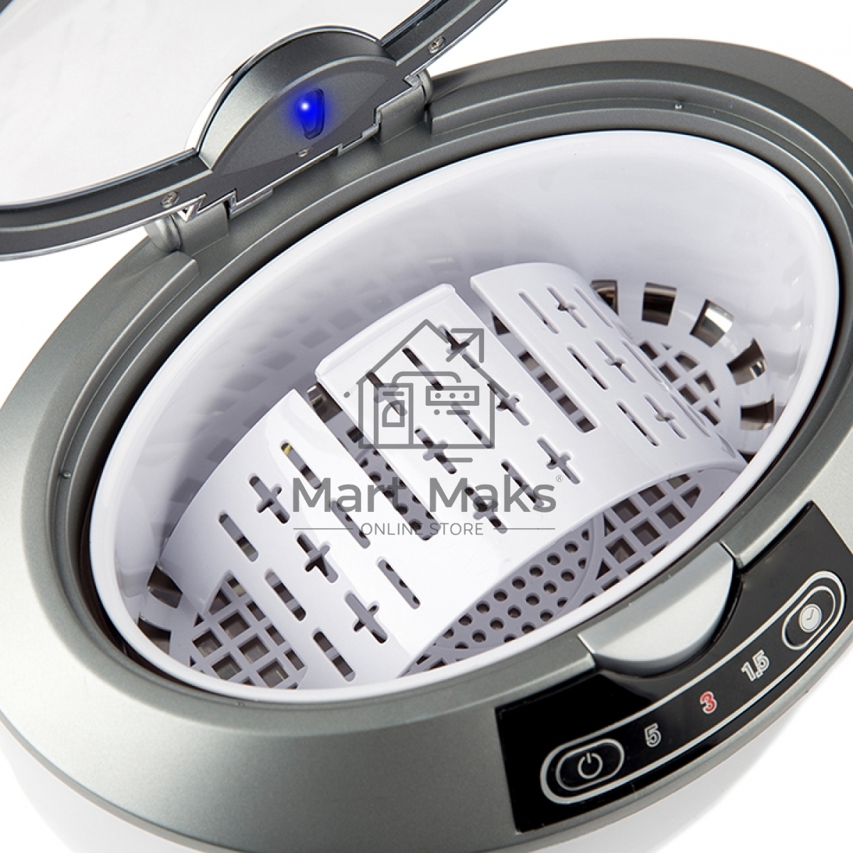 Ультразвуковая ванна Codyson CD-2820 серебристый, 0.75 л, 50 Вт