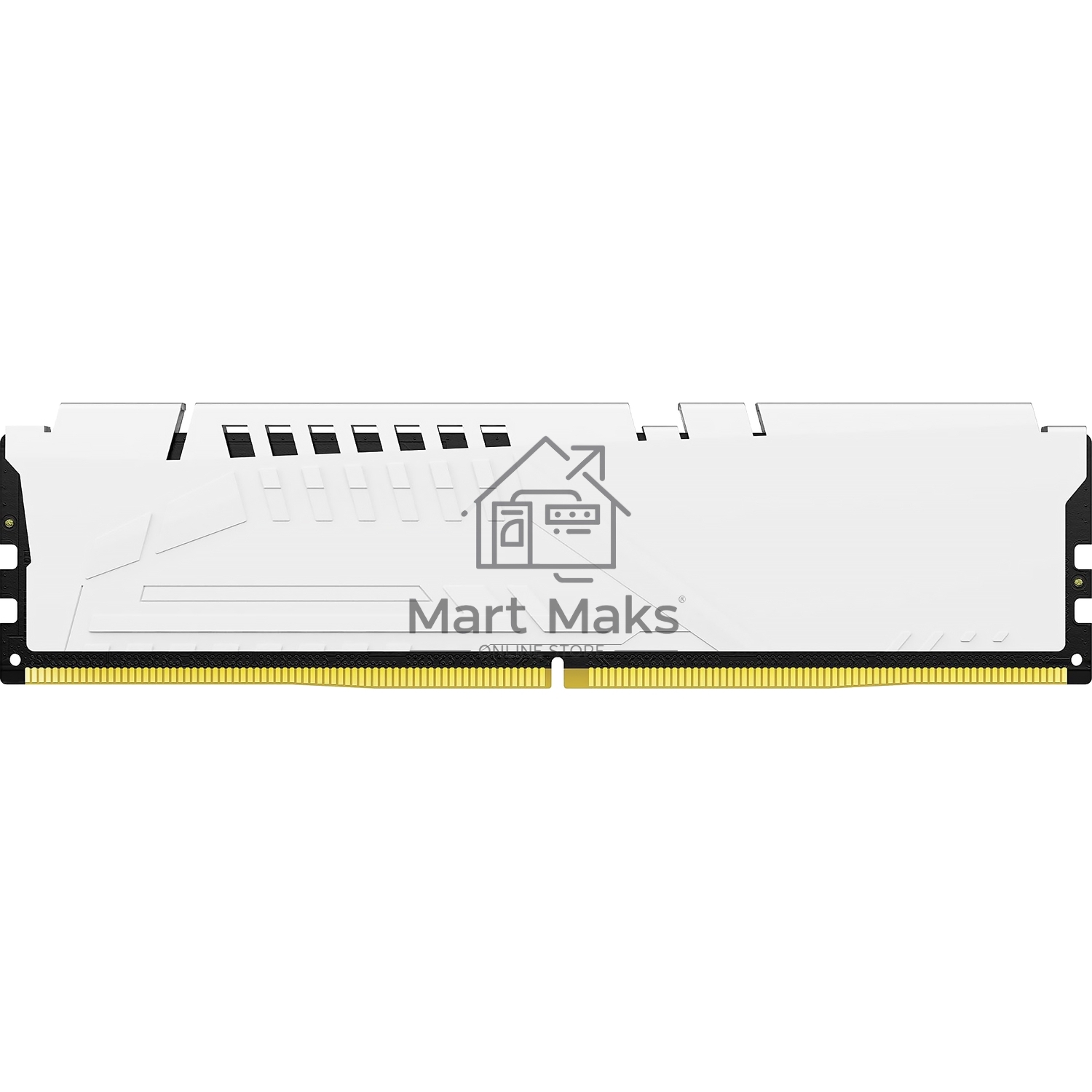 Оперативная память Kingston Fury Beast, DDR5, 32GB (1x32GB), 5600MHz, CL36, DIMM, с радиаторами, белый