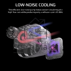 Система жидкостного охлаждения Corsair NAUTILUS 240 ARGB (240мм, черный, ARGB/ Fans: 2x120мм, 74.37CFM, 34dBA, 2100RPM/ S: 1851, 1700, AM5, AM4)
