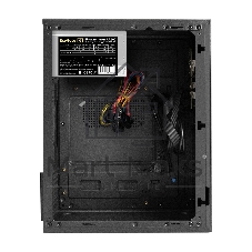 Компьютерный корпус Minitower ExeGate BAA-308MUC-AA500 (mATX, БП AA500 с вент. 8см, 1хUSB+1хUSB 3.0+1хTypeC, HD Audio, черный)