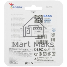 Флешка USB ADATA UR340 (AROY-UR340-128GbK), 128Gb, USB 3.2, R/W 100/30, черный