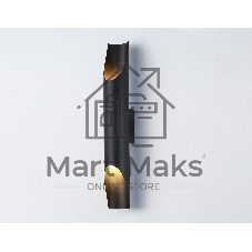 Светильник настенный TN5152/2 BK черный E27/2 max 40W 80*80*120