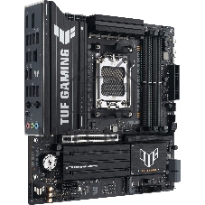 Материнская плата Asus TUF GAMING B850M-PLUS WIFI7, AM5, AMD B850, 4xDDR5, 4xSATA, 3xM.2, 1xPCIe 5.0 x16, 1xPCIe 3.0 x1, 1xDP, 1xHDMI, 1x2.5Gb LAN, Wi-Fi 7, Bluetooth 5.4, 1xUSB-C 20Gbps, 3xUSB-A 10Gbps, 4xUSB-A 5Gbps, 4xUSB-A 2.0, 3x3.5 мм, 7.1, mATX