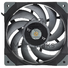 Вентилятор для корпуса Thermaltake TOUGHFAN 12 Turbo черный, 120 мм, 2500 об/мин, 28.1 дБ, 4 pin