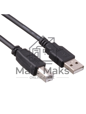 Кабель ExeGate EX138939RUS Кабель USB 2.0 A-->B 1.8м ExeGate