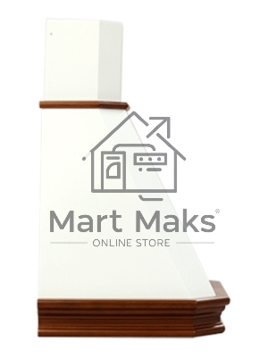 Вытяжка каминная Elikor Пергола 60П-650-П3Л бежевый/неокрашенный дуб, 60 см, 650 куб. м/ч, 60 дБ