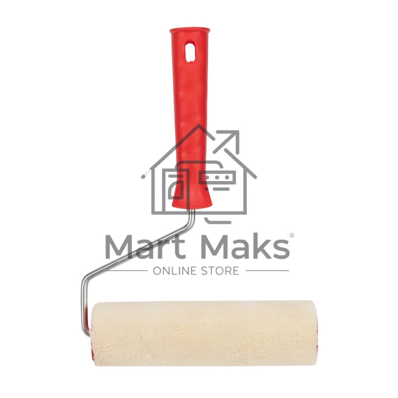 Валик Rexant велюр, ворс 5 мм, ширина ролика 180 мм, Ø 42 мм, бюгель 6 мм