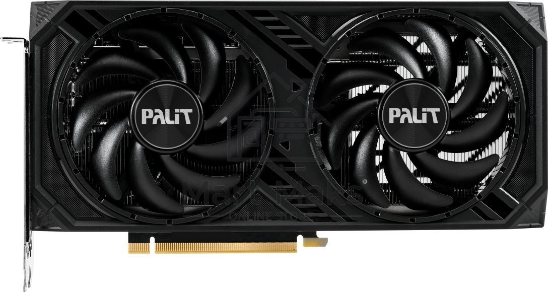 Видеокарта Palit RTX4060TI DUAL OC NVIDIA GeForce RTX 4060TI 8192Mb PCI-E 4.0 128 GDDR6 2685/9000 HDMIx1 DPx3 HDCP Ret