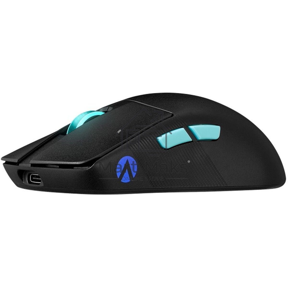 Мышь беспроводная/проводная ASUS ROG Harpe Ace Aim Lab Edition черный, 36000 dpi, радиоканал, Bluetooth, USB, кнопки - 5