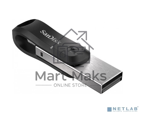 Флешка USB R/W R/W 64GB SanDisk iXpand Go USB3.0/Lightning