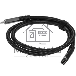 Кабель USB4 TypeCM/FM 8K@60Hz, 40Gbps, PD 240W, медь Telecom 0.8м TUS845-0.8M